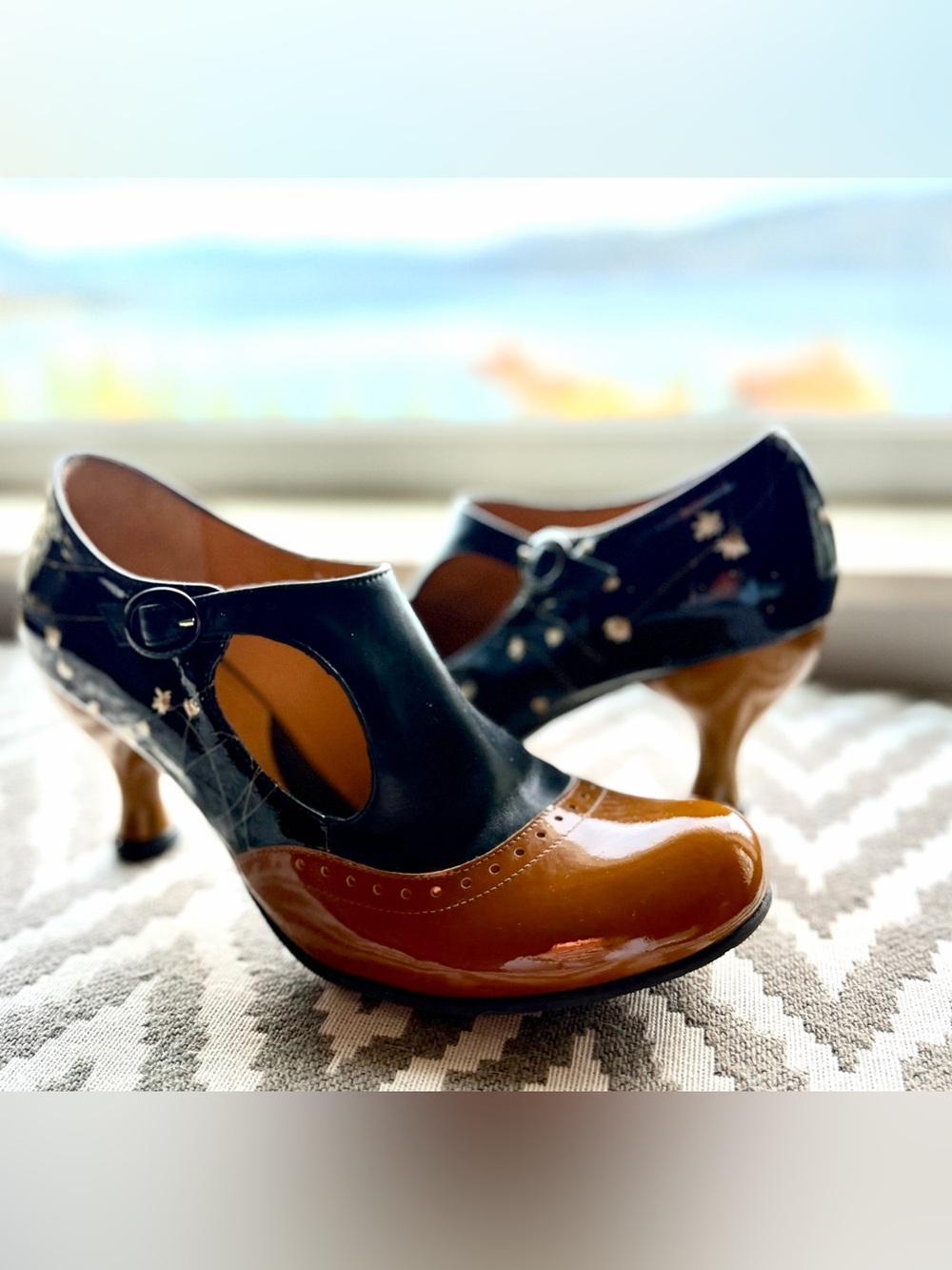 Exceptional John Fluevog Mary Jane Shoes – Size 9
